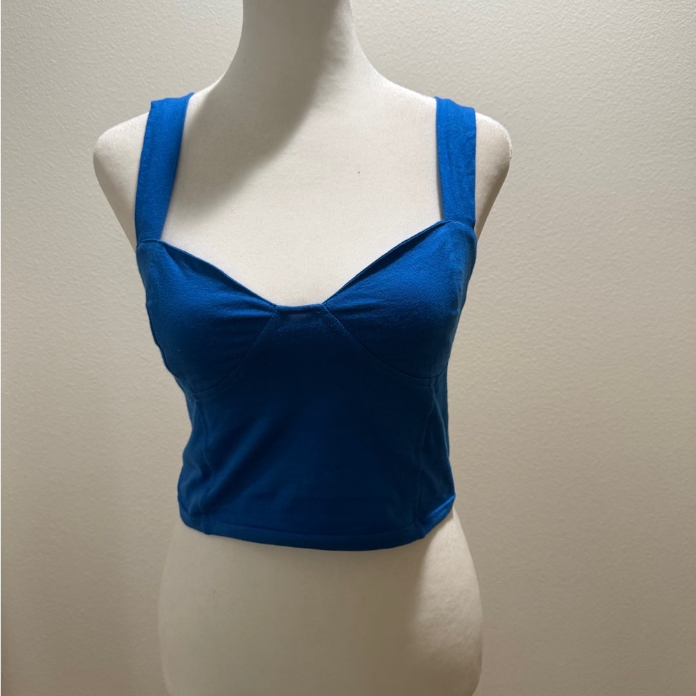 NWT Motel Rocks Blue Tank Top